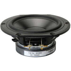 Peerless by Tymphany HDS-P830860 5-1/4" PPB Cone HDS Woofer